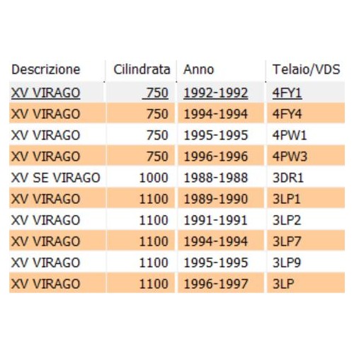 Albero secondario cambio Yamaha...