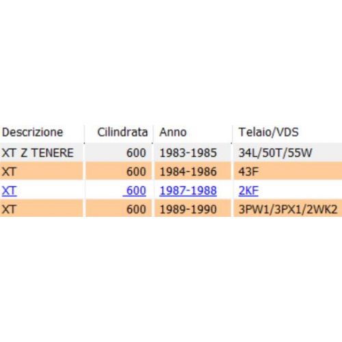 Volano generatore Yamaha XT -...