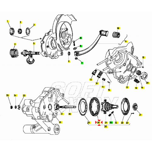 Corona avviamento primario da 67...