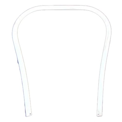 Bordo scudo in plastica bianco Vespa...