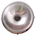 Faro anteriore cromato rotondo ciclomotori epoca