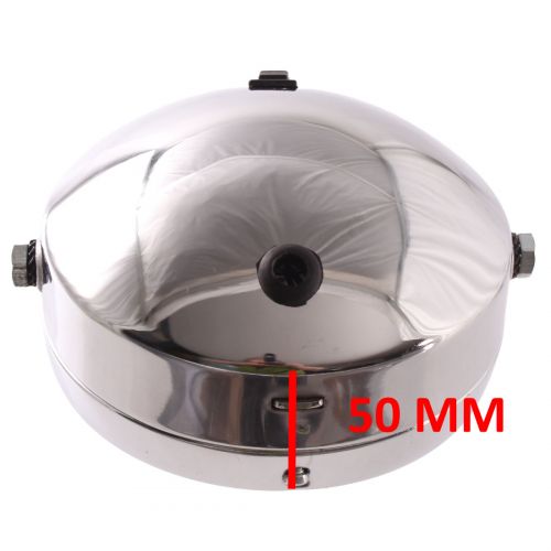 Faro anteriore cromato rotondo...