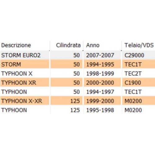 Faro posteriore Piaggio NRG NTT...