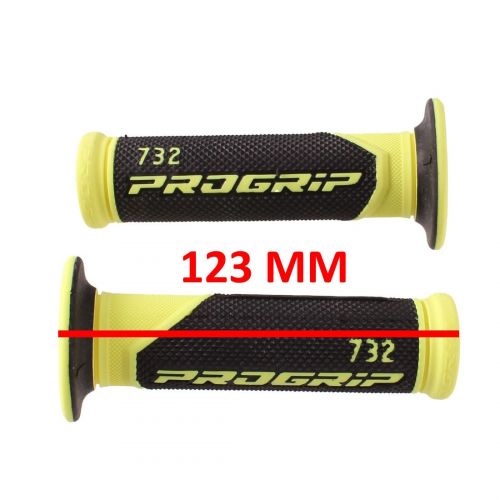 Manopole foro passante per moto nero...