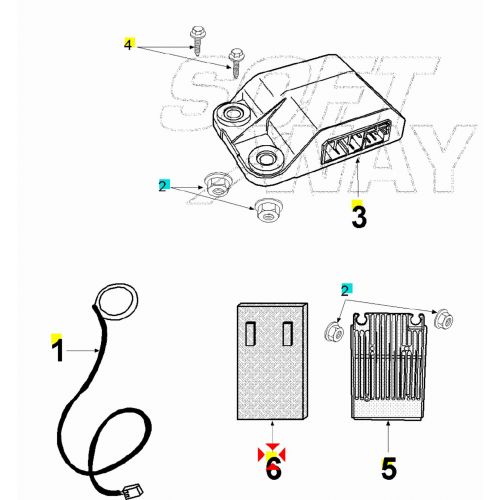 Gomma protezione centralina CDI...