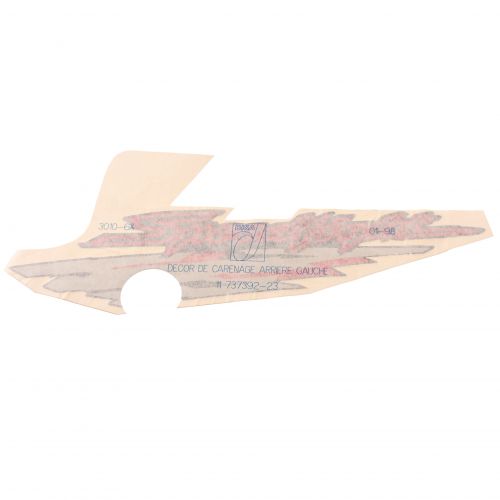 Decalco fianco laterale sinistro...