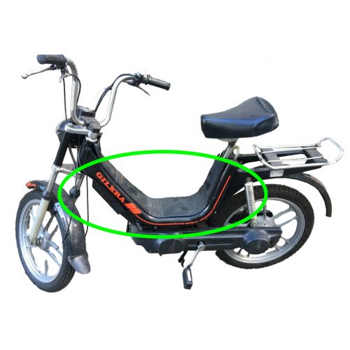 Kit adesivi fianco laterale Gilera CBA