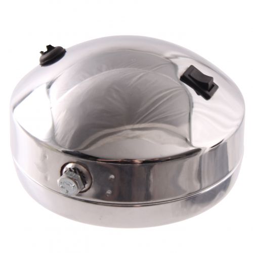 Faro anteriore cromato rotondo...