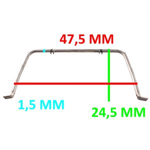 Cavalletto centrale zincato... 2