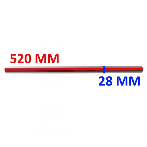 Stelo forcella singolo da 28 per 520