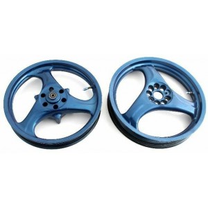 Coppia ruote in lega...