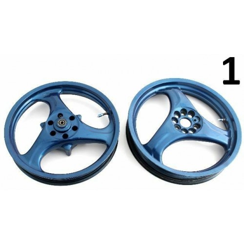 Coppia ruote in lega Aprilia AF1 50