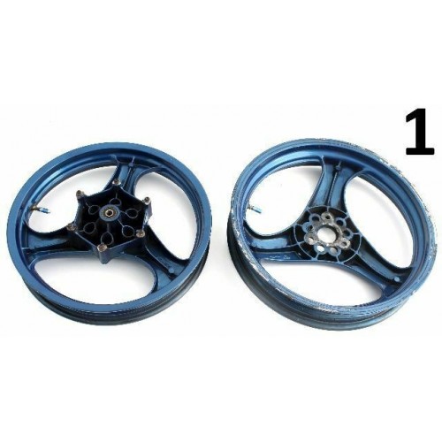 Coppia ruote in lega Aprilia AF1 50