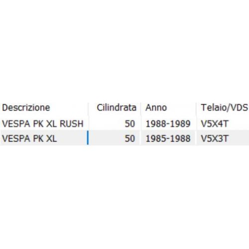 Regolatore corrente per Vespa PK XL...
