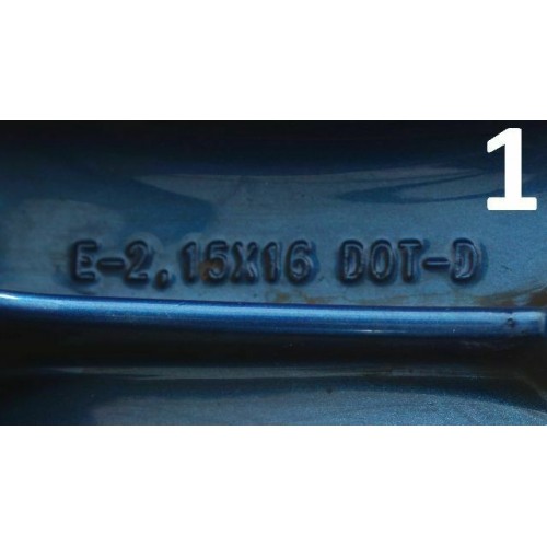 Coppia ruote in lega Aprilia AF1 50