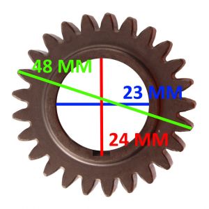 Pignone primaria da 25... 2