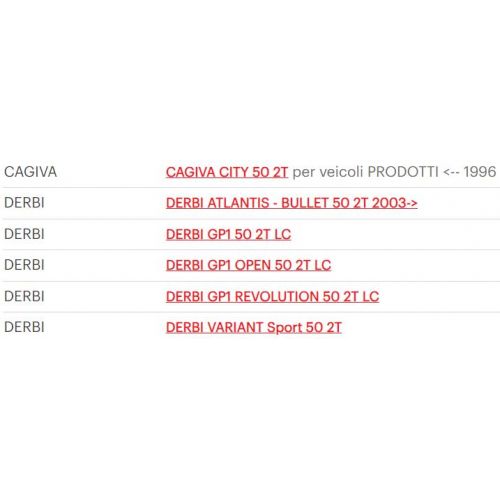 Kit molle frizione scooter Piaggio...