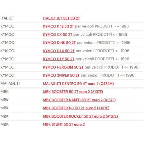 Kit molle frizione scooter Piaggio...