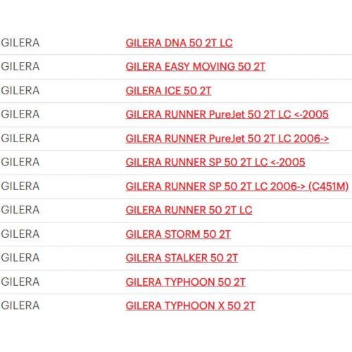 Kit molle frizione scooter Piaggio...