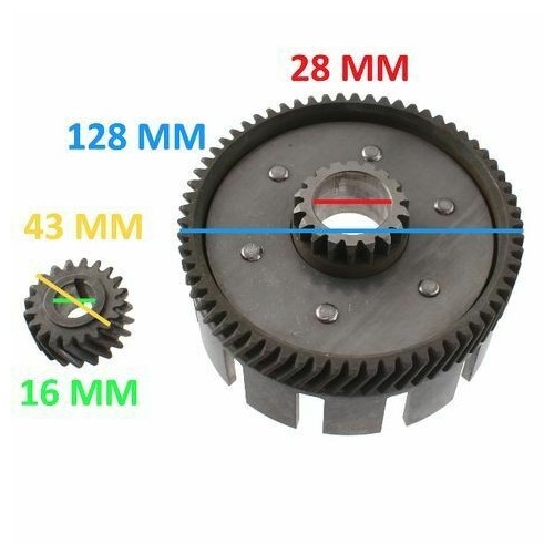 Campana Frizione Cagiva SXT Aletta...