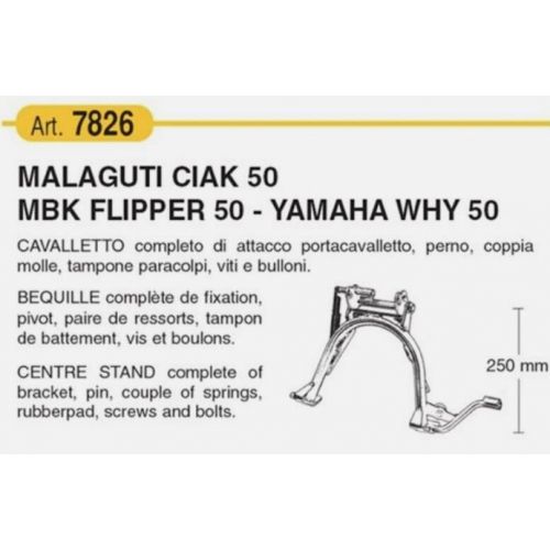 Cavalletto centrale Malaguti Ciak...