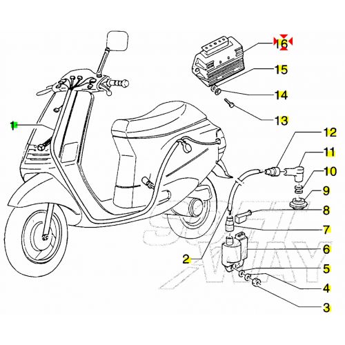 Regolatore di tensione scooter...