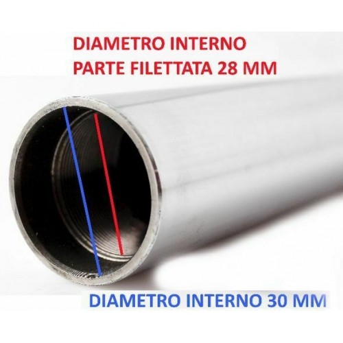 Coppia steli forcella Piaggio X7 - X8...