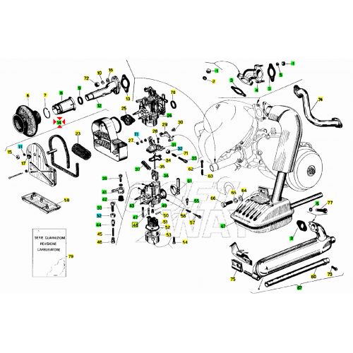 Filtro aria Vespa Primavera e ET3 per...