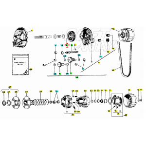 Kit ingranaggi mozzo Ciao... 2