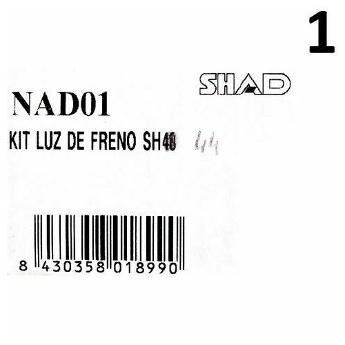 Kit luci stop  per bauletto moto Shad...