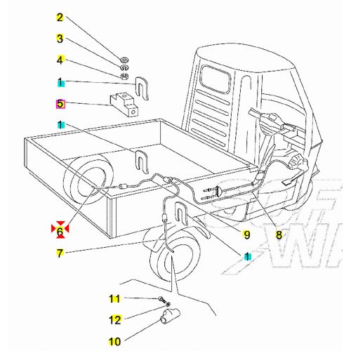 Tubo cilindretti freno posteriore...