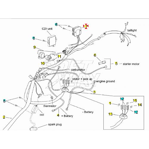 Regolatore di tensione Aprilia 125 RS...