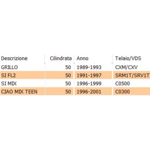 Volano elettronico Piaggio Ciao...