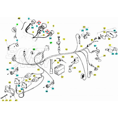 Guarnizione contachilometri Malaguti...
