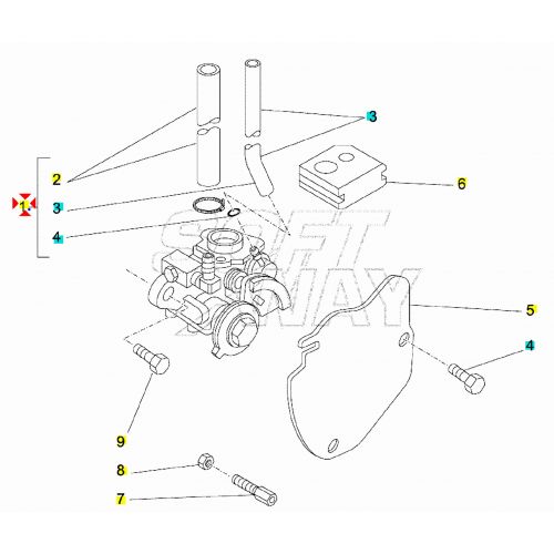 Pompa olio Piaggio Ape 50 - 82606R