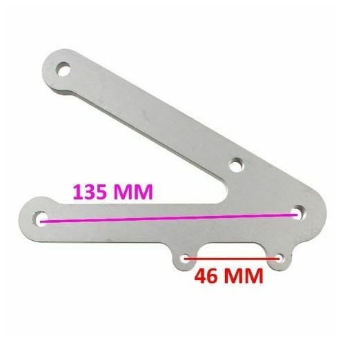 Supporto poggiapiedi sinistro per...