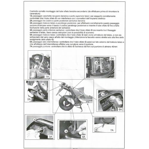 Kit modifica tappo benzina Malaguti...