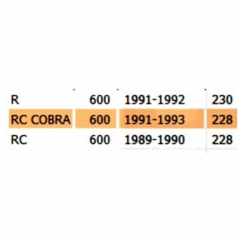 Supporto pedana destra Gilera RC 600...