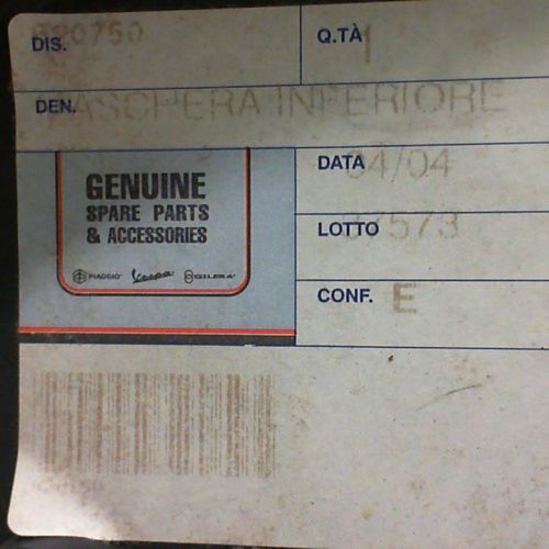 Plastica inferiore del portapacchi...