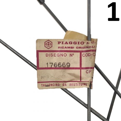 Ruota anteriore Ciao a raggi...