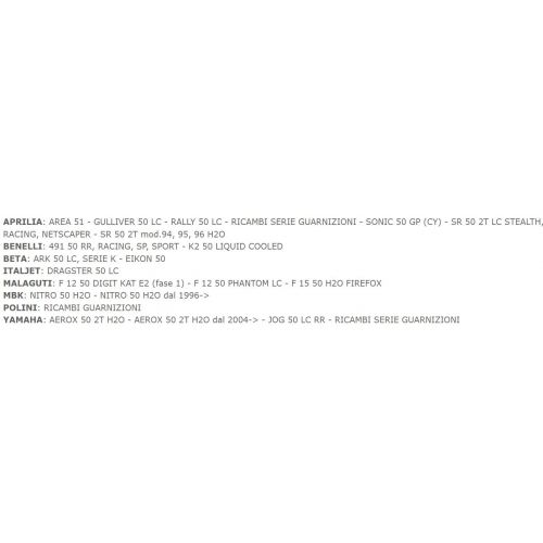 Kit guarnizioni Polini 2090412 da...