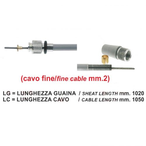 Trasmissione contachilometri da 2 mm...