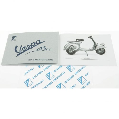Manuale uso e manutenzione Vespa 125...