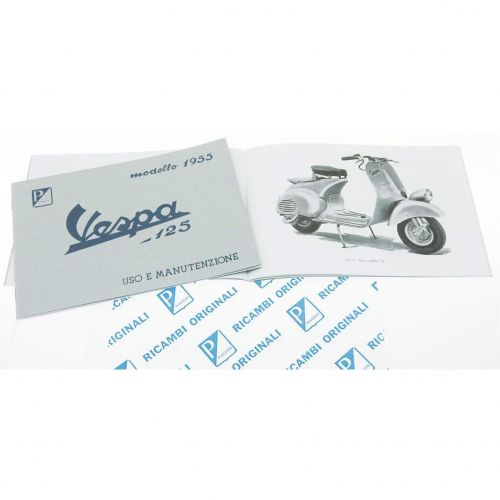 Manuale uso e manutenzione Vespa 125...