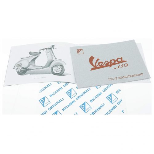 Manuale uso e manutenzione Vespa 150...