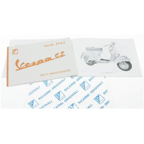 Manuale uso e manutenzione Vespa G.S....