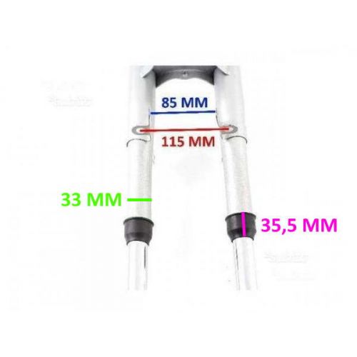 Forcella ciclomotore Atala Califfo