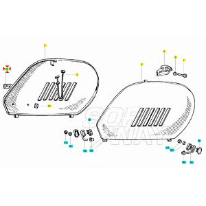 Targhetta sportello Vespa... 2