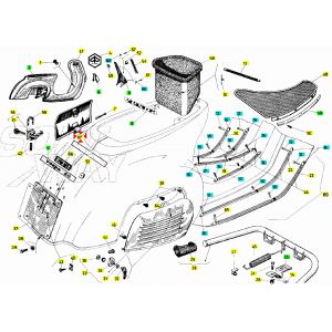 Targhetta posteriore "... 2