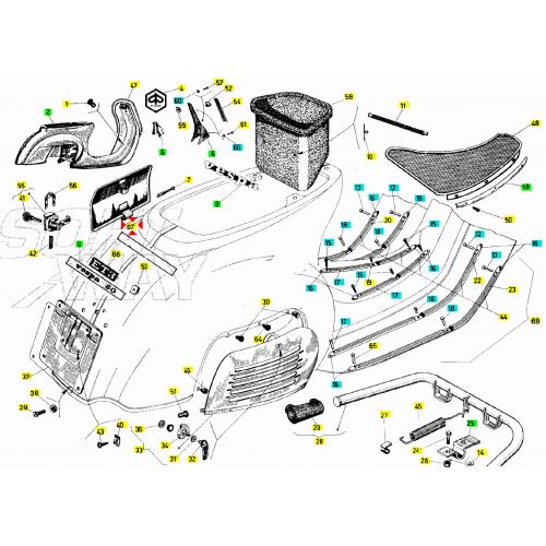 Targhetta posteriore " Special "...